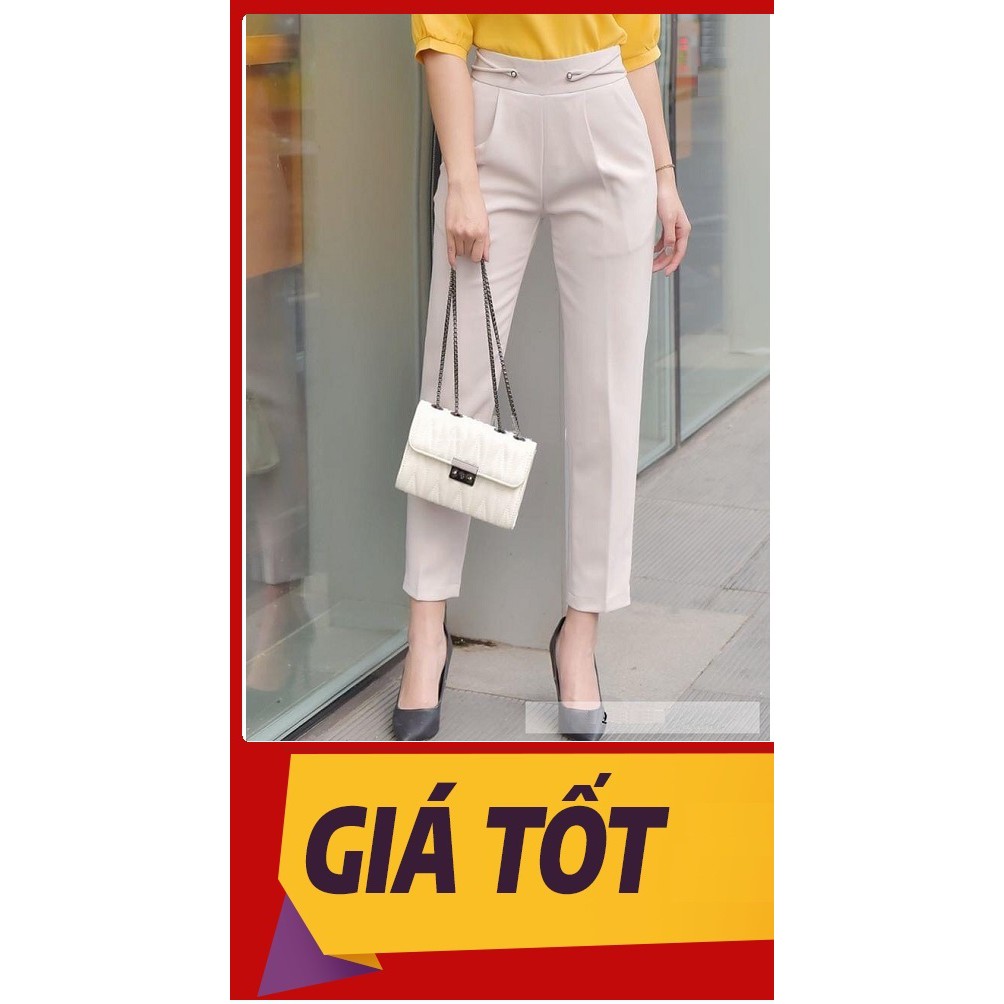 QUẦN TÂY CẠP ĐÍNH HẠT KINA HÀNG THIẾT KẾ