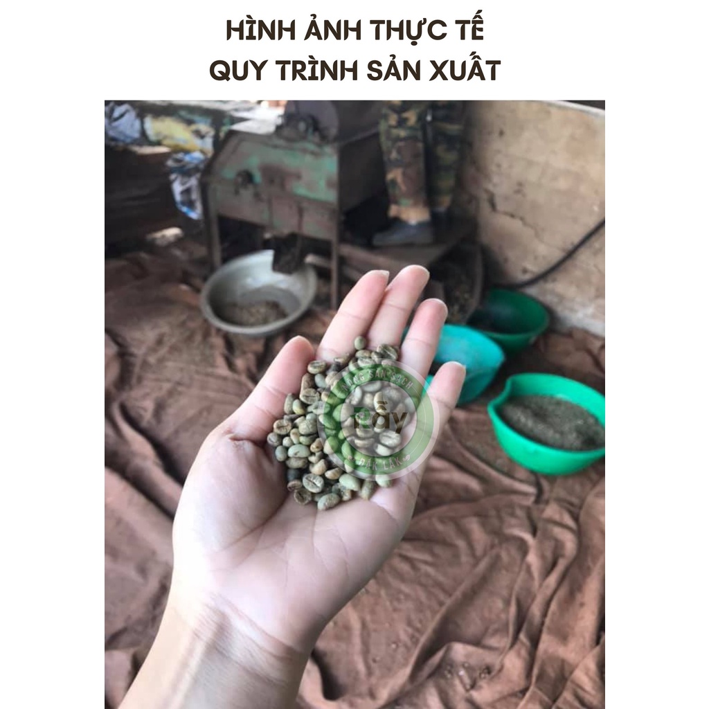 [500gram] Cà phê rang xay mộc Đaklak cao cấp lựa chín 90% hạt cà chín | BigBuy360 - bigbuy360.vn