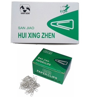   HCM KIM KẸP GIẤY TAM GIÁC C62  HỘP 10 HỘP NHỎ  