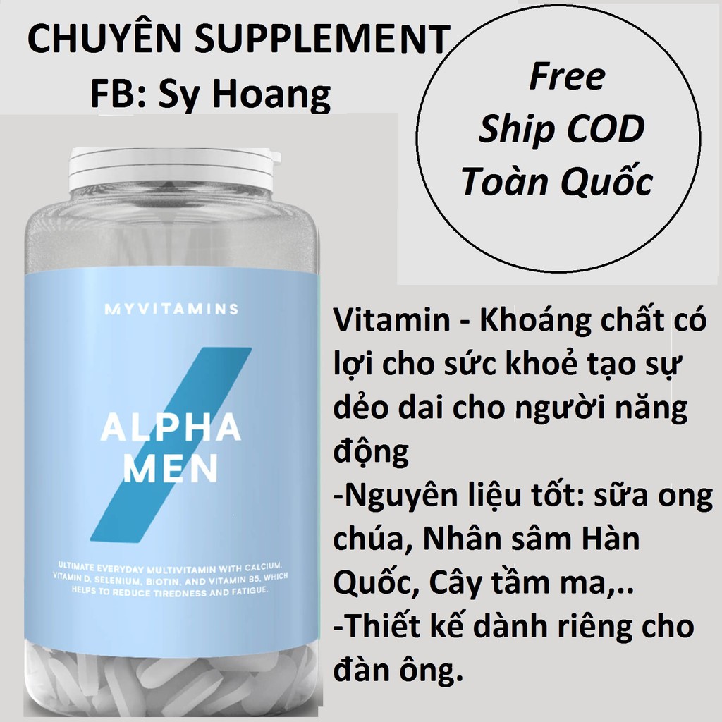 ALPHA MEN 240v - MuntilVitamin