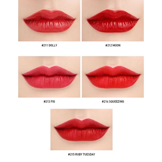 Son thỏi lì mịn như nhung 3.CE Red Recipe Matte Lip Color Cho Đôi Môi Quyến Rũ - CHÍNH HÃNG HONGS BEAUTY