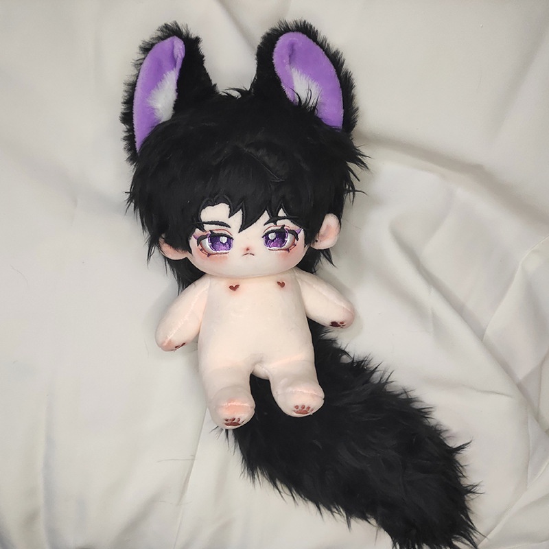 Doll không thuộc tính có tai và đuôi 20cm - Búp bê không thuộc tính 20cm có xương