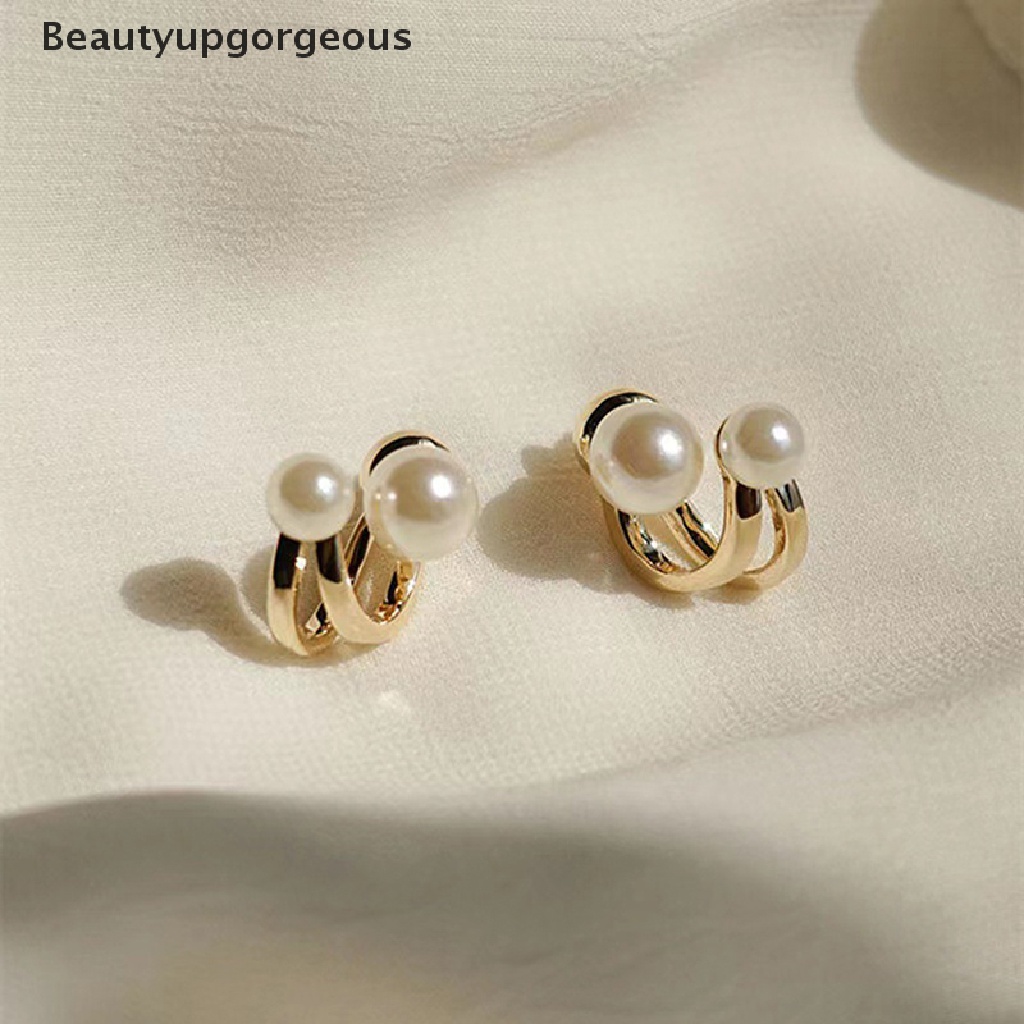 Bông Tai Ngọc Trai Sang Trọng Thời Trang Hàn Quốc Năm 2021