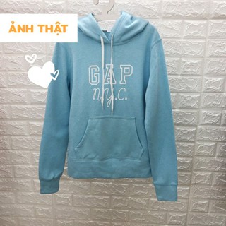 (Ảnh thật) Áo nỉ hoodie GAP XUẤT DƯ XỊN BABY GAP màu xanh dương