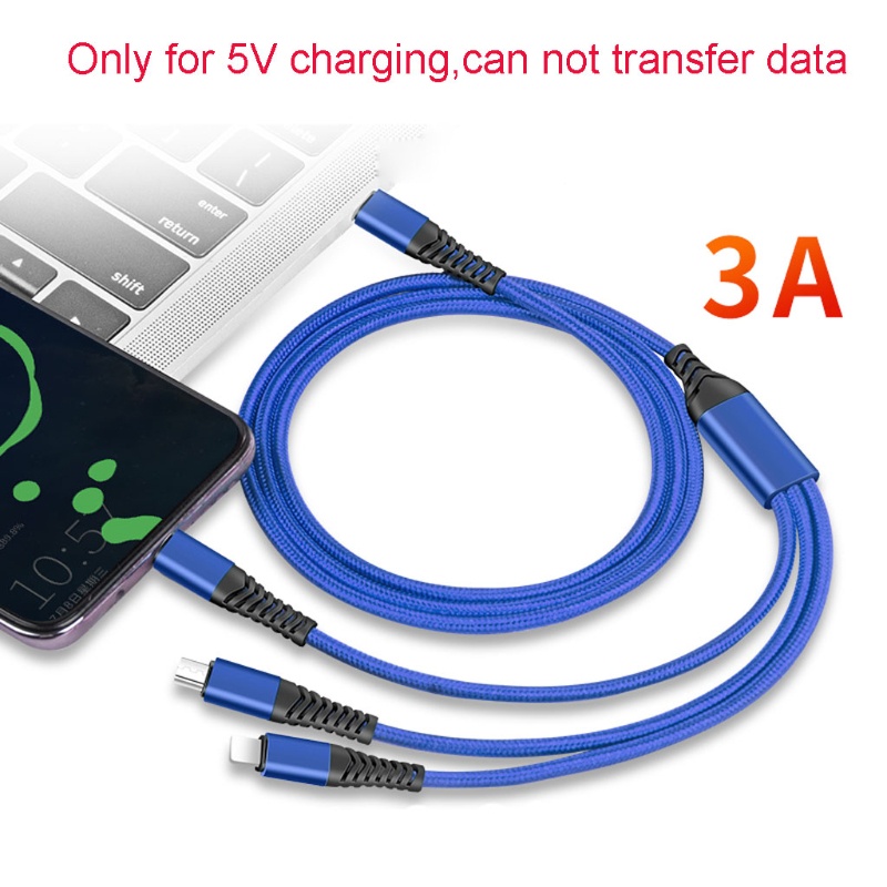 Dây Cáp Sạc Usb C Sang Usb C / Micro Usb / Lig-Htning Cho Điện Thoại / Máy Tính Bảng