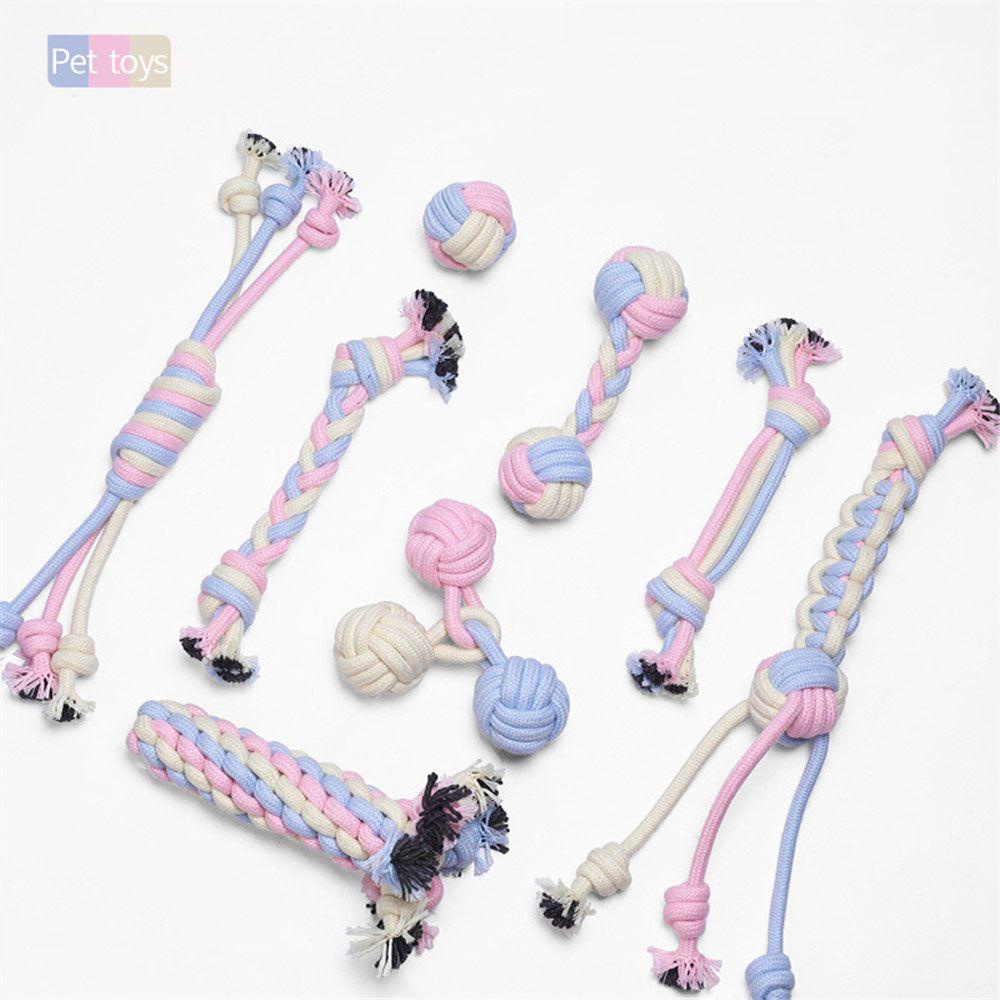 LANFY Dây Thừng Bện Đồ Chơi Cho Thú Cưng