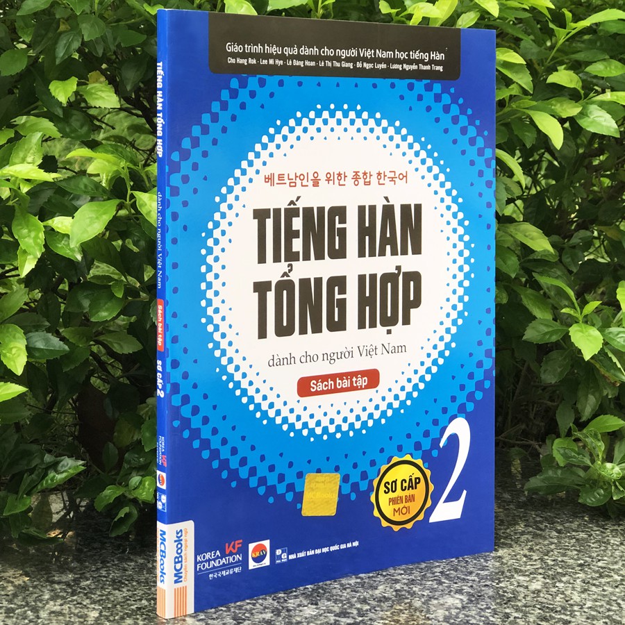 Sách - Tiếng Hàn Tổng Hợp Dành Cho Người Việt Nam - Sơ Cấp 2 Phiên Bản Mới (Sách Bài Tập)