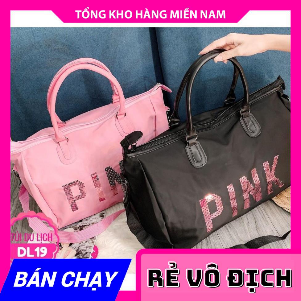 TÚI DU LỊCH PINK KIM SA PLING PLING SIÊU SANG DL19 ❤100% ẢNH THẬT❤ CHUYÊN SỈ - GIÁ TỐT