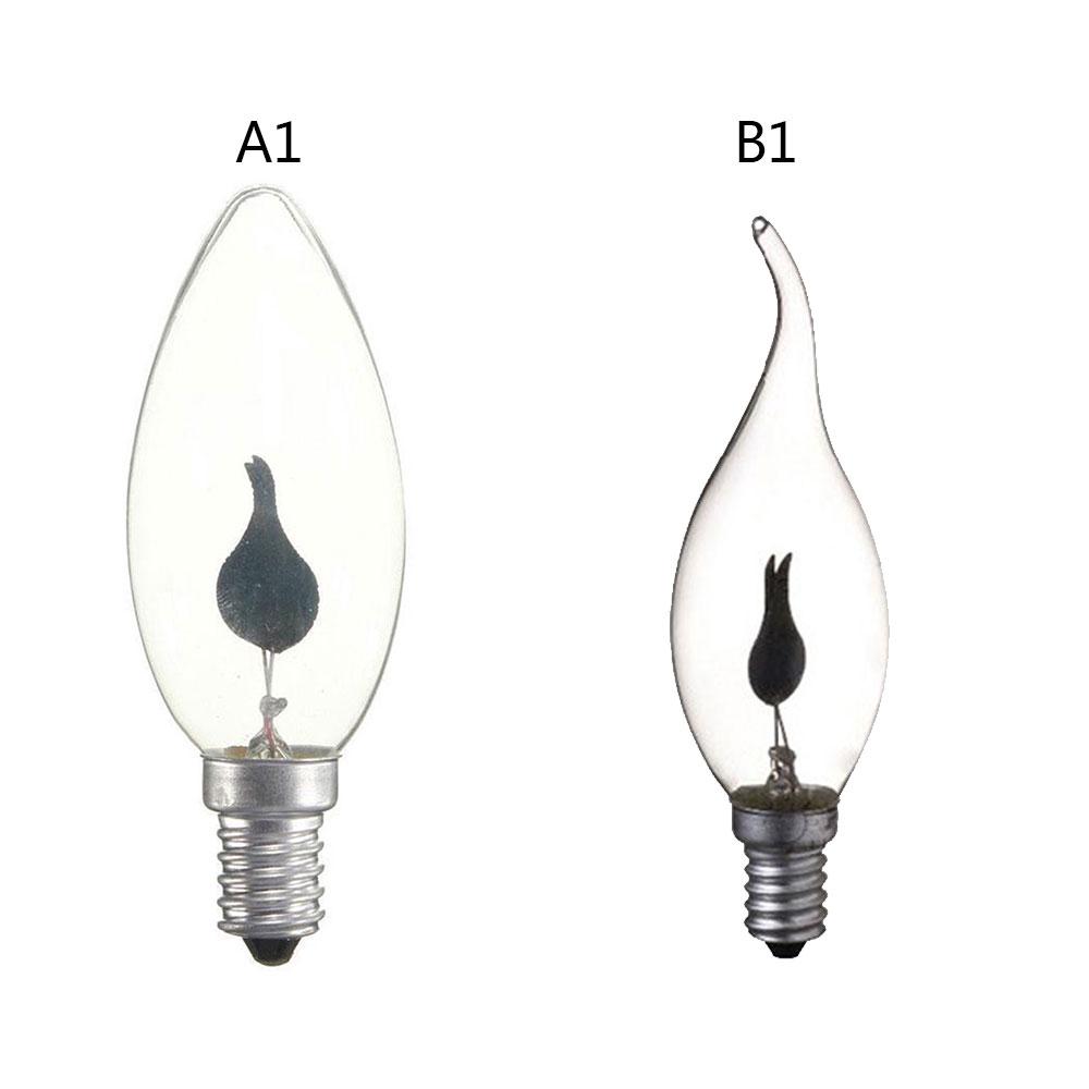 E27 Simulation Flame Fire LED Bulb 220V 3W Retro Pendant Lamp Lighting Bulb