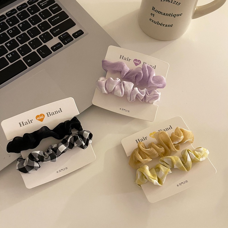 Set 2 Dây Buộc Tóc Xinh Xắn Dành Cho Nữ