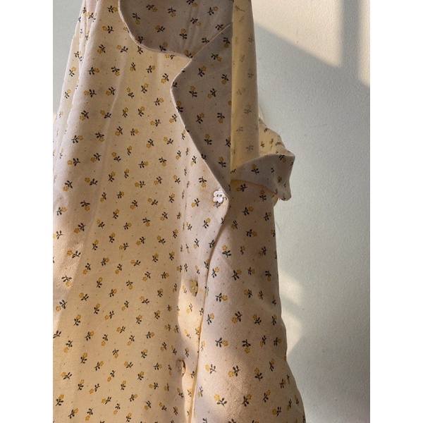 |LINEN| Sơ mi bâu sen