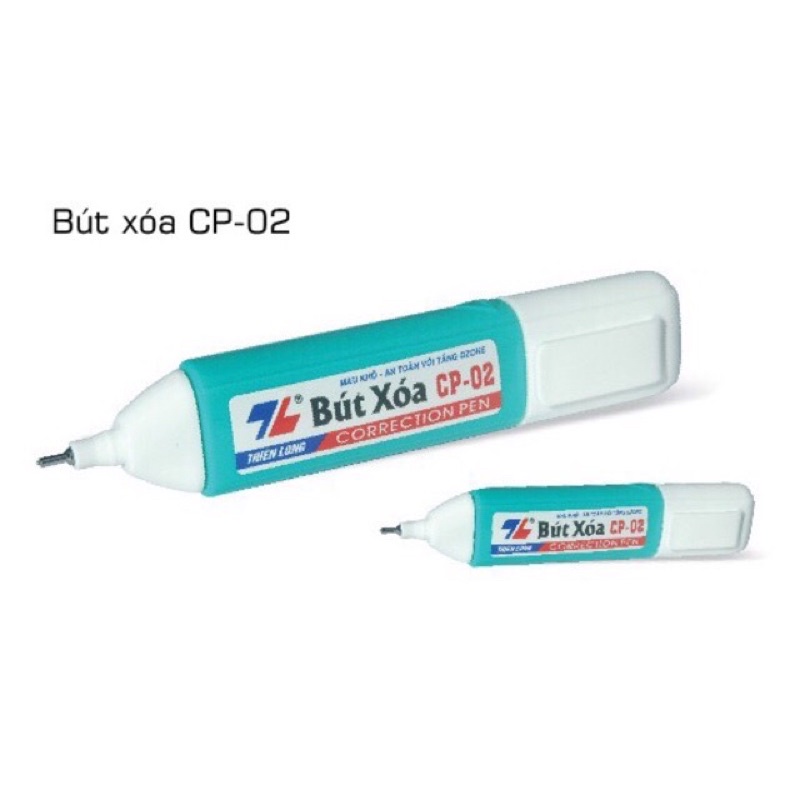 Bút xoá CP02 chính hiệu, bút xoá nước 12ml hộp 10 cây. Nói không với hàng kém chất lượng