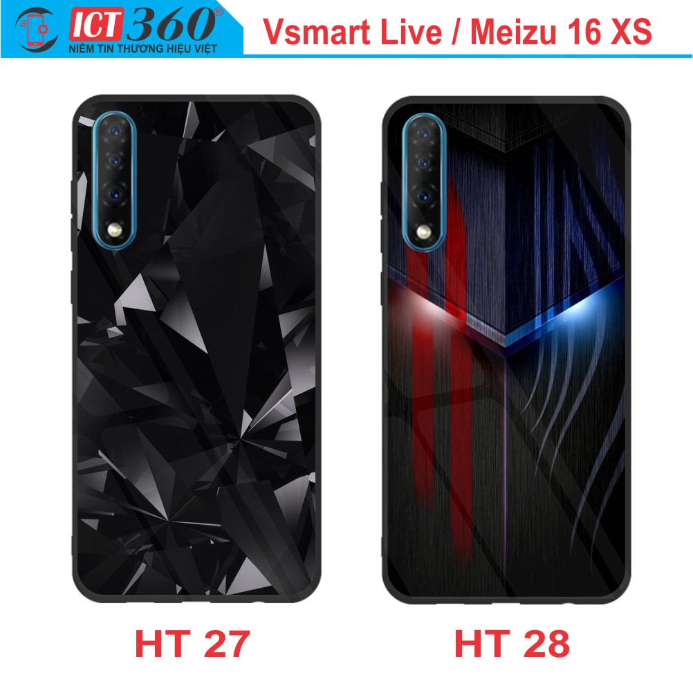 Ốp Lưng Kính VSMART LIVE/ MEIZU 16 XS - In Theo Yêu Cầu - Hình 3D