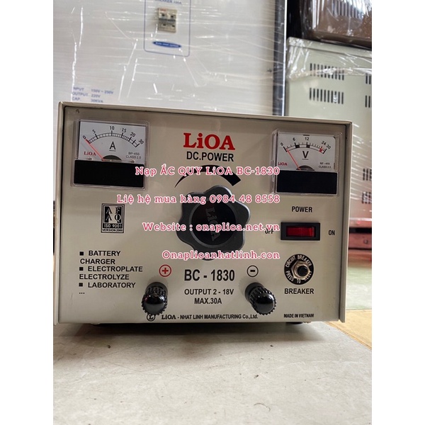 Nạp ắc quy Lioa
