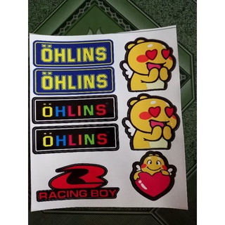 Tem tấm logo kích thước khoảng 20x25cm