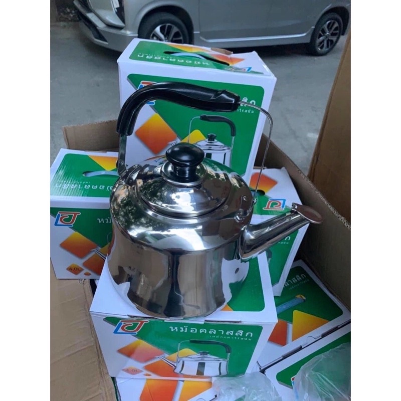 Ấm Đun Nước Bếp Gas ,Bếp Từ 2L-3L-4L-5L inox THÁI LAN