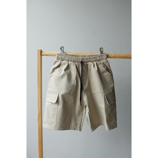 QUẦN SHORT KAKI UNISEX (Đen - Be - Rêu)