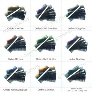 Nâu Tây 0.07 Mix Size - Mi Lụa Màu Classic (14 line)