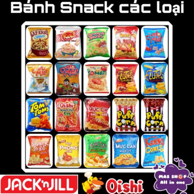 Combo 5 gói Snack đủ vị Oshi
