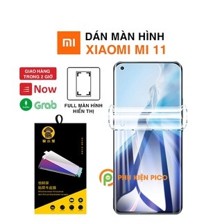 Dán màn hình Mi 11 full màn hình trong suốt PPF chính hãng Moxiao Xing - Dán dẻo Xiaomi Mi 11