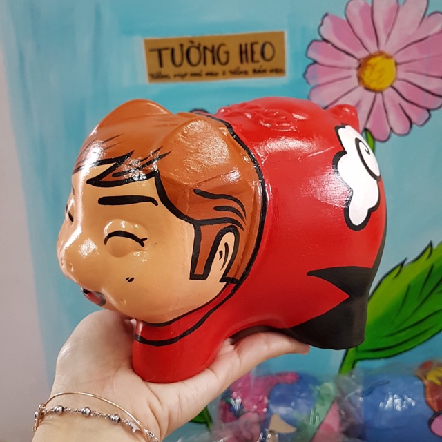 Heo đất handmade - áo dài Việt Nam