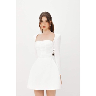 JENA’S DRESS - ĐẦM XOÈ DÁNG NGẮN TAY CÚP NGỰC