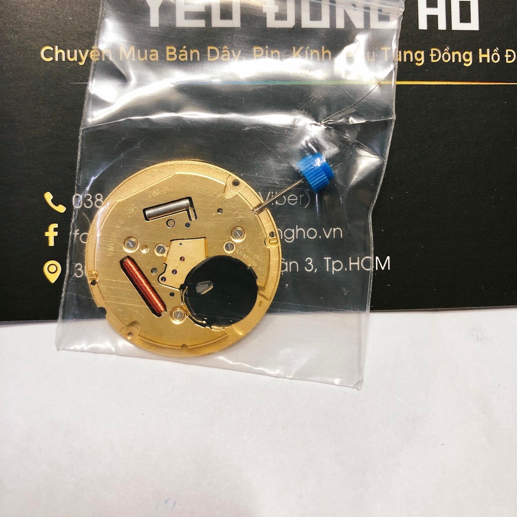 Máy đồng hồ đeo tay Eta Thụy Sỹ F06101 2kim không lịch