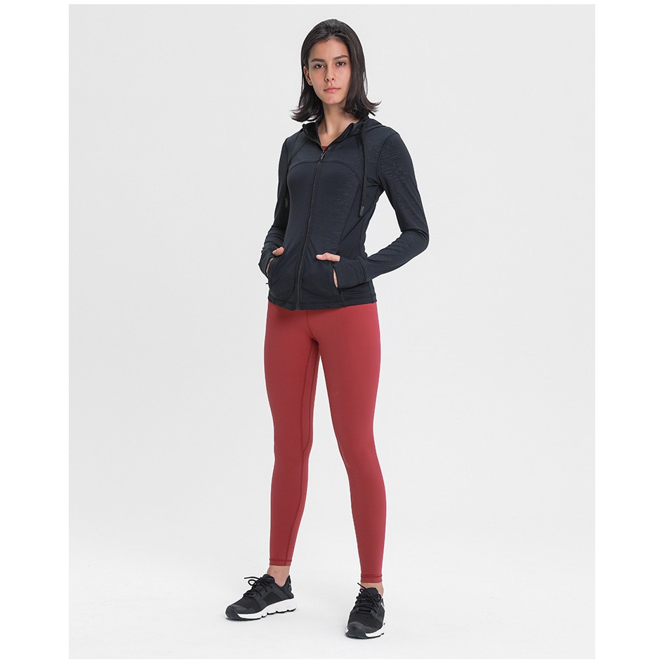 Áo khoác thể thao Lululemon Hooded Define Jacket Nulu - Áo khoác Lulu không logo
