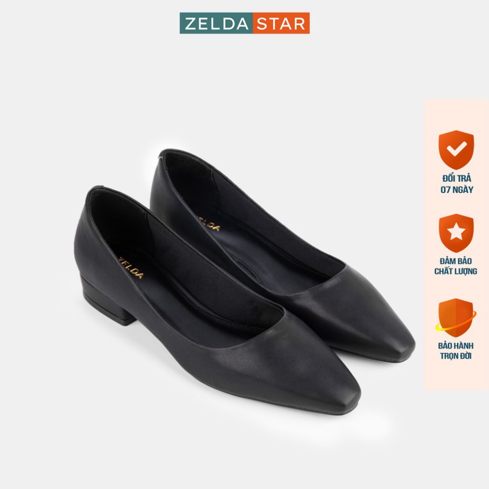 Giày bít nữ Zelda Star gót cao 2.5cm - BV015920