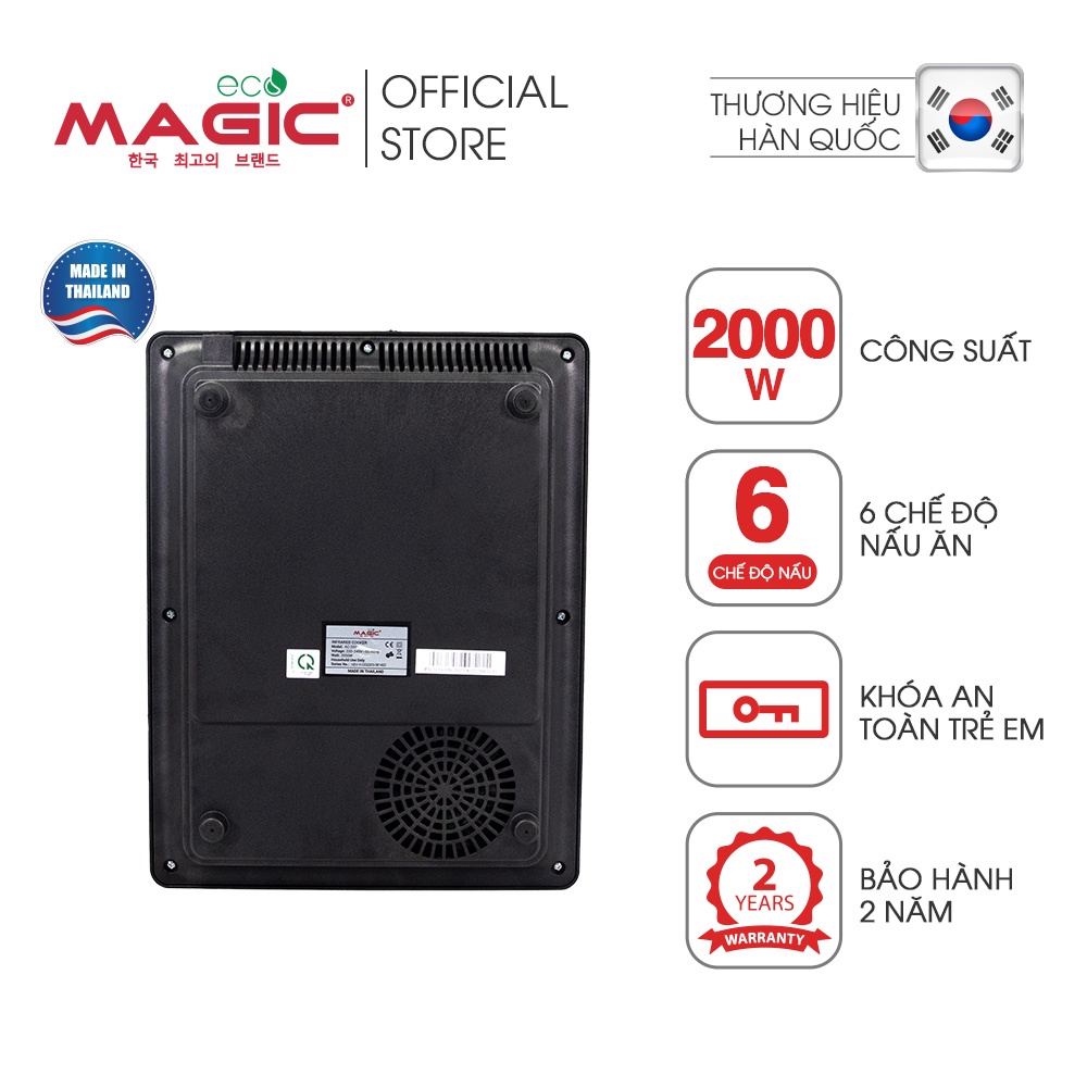 Bếp Hồng Ngoại MAGIC Eco AC-202, bảo hành chính hãng