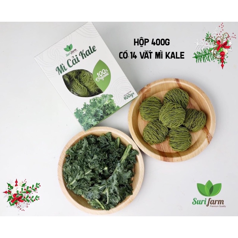 Mì cải xoăn Kale/mì rau củ Organic (date 5/8/2023)