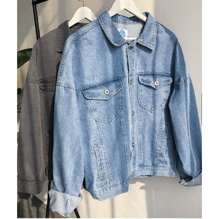 Áo Khoác Bò Jean / Denim Jacket Thời Trang Nam Basic