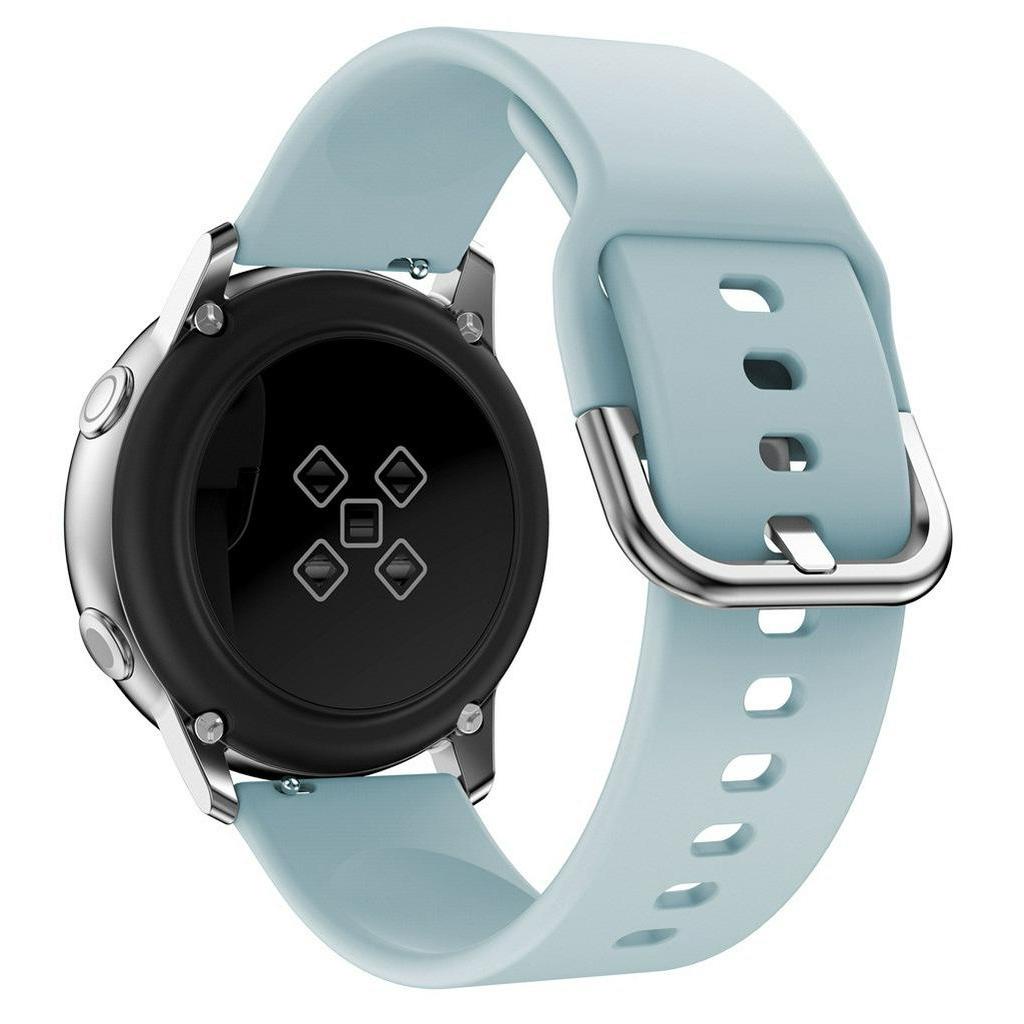 Dây đeo silicone 20mm thay thế cho đồng hồ thông minh xiaomi mibro air / haylou ls02 / colmi p8