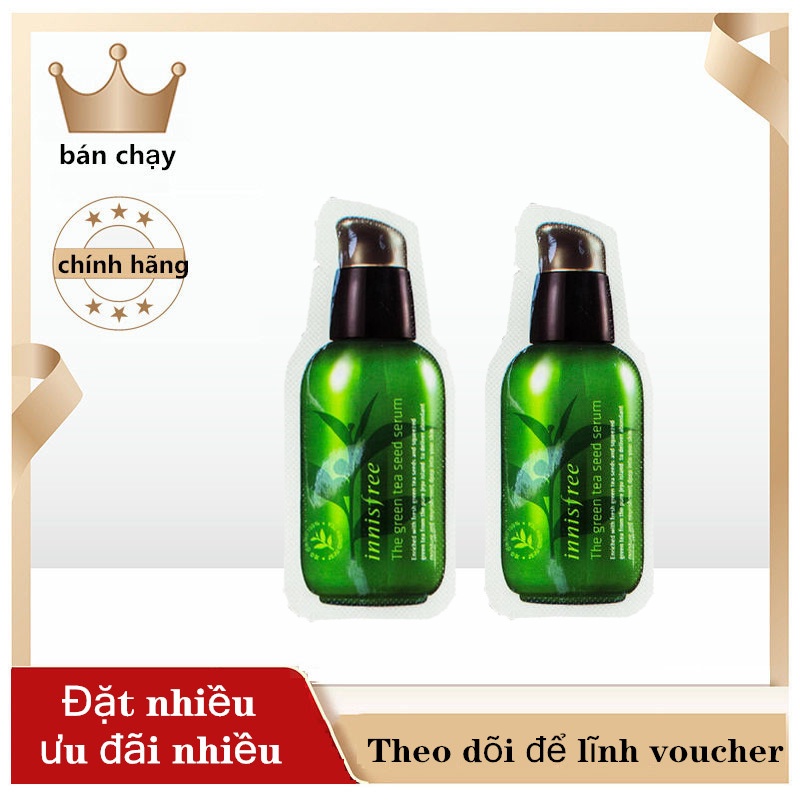 Tinh Chất Trà Xanh Innisfree Green Tea Seed Serum [1ml] Tinh Chất Dưỡng Ẩm Sâu innisfree | BigBuy360 - bigbuy360.vn