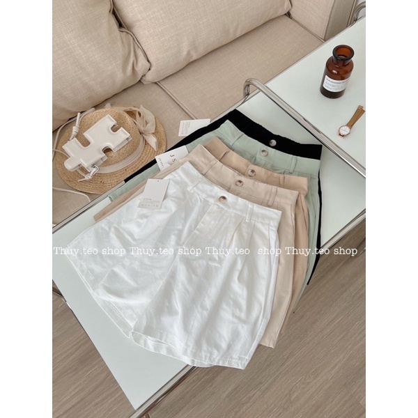 [Hàng mới] QUẦN SOOC TRƠN KAKI MỀM CẠP CAO 8901