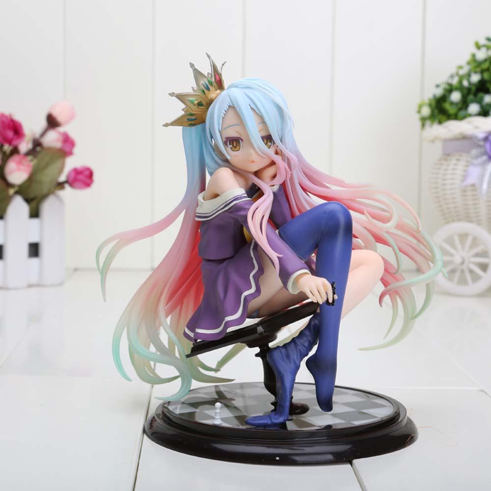 DARNELL Mô Hình Nhân Vật Anime No Game No Life Bằng PVC Dễ Thương Dùng Trang Trí