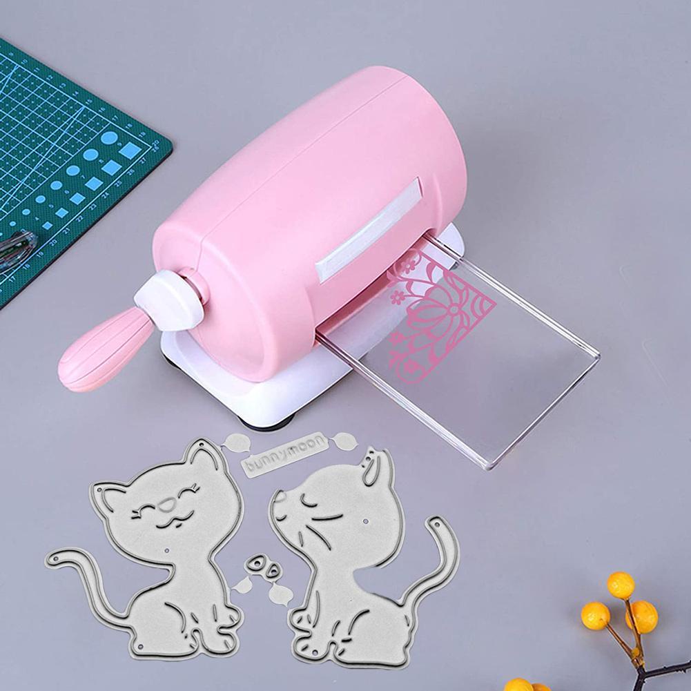 Khuôn Cắt Giấy Kim Loại Hình Mèo Dễ Thương Z0I2