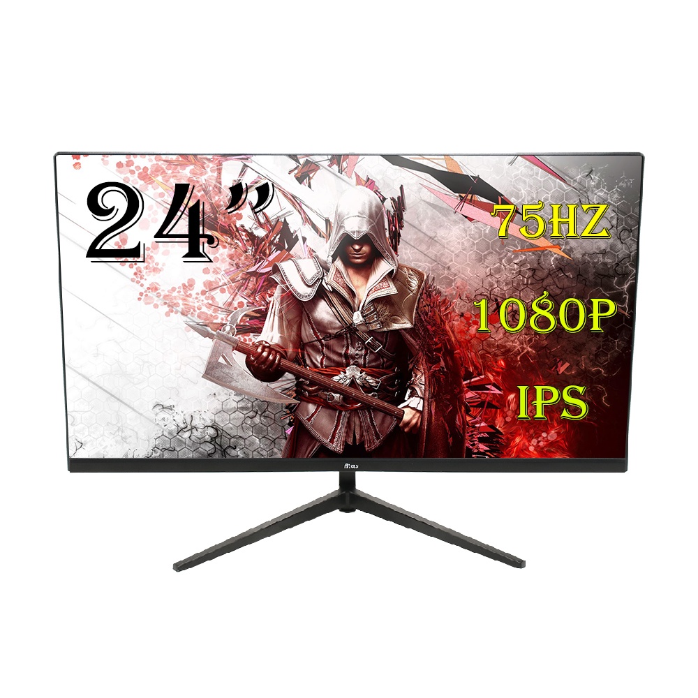 Màn Hình Máy Tính Gaming ATAS 24 Inch – Full HD 1080 Tấm nền IPS Tần số quét 75HZ