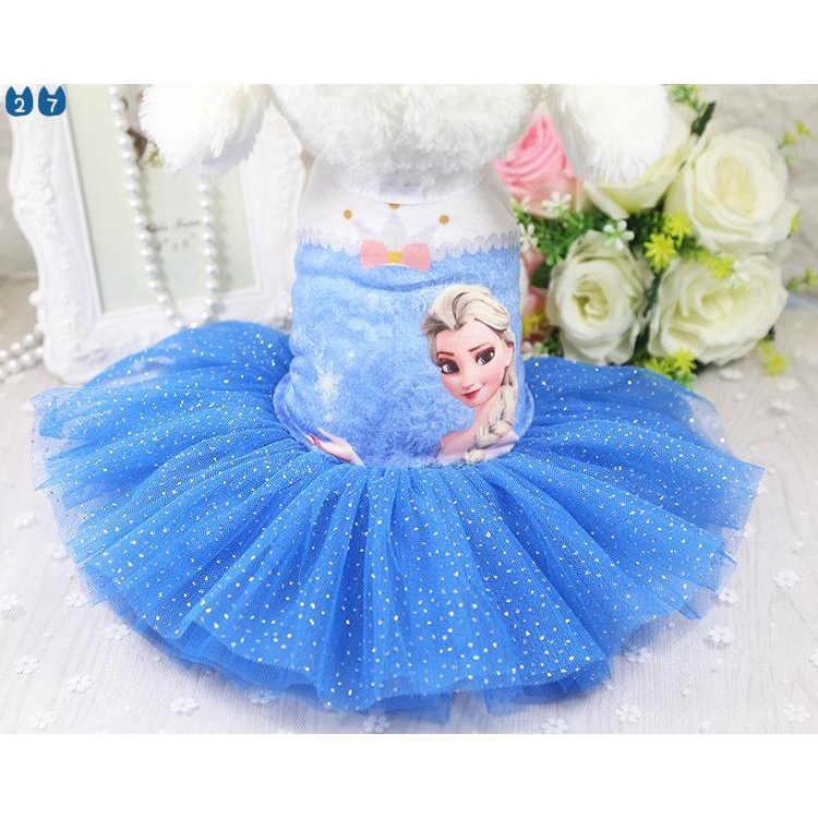 Đầm Công Chúa Thiết Kế Dễ Thương Dành Cho Thú Cưng