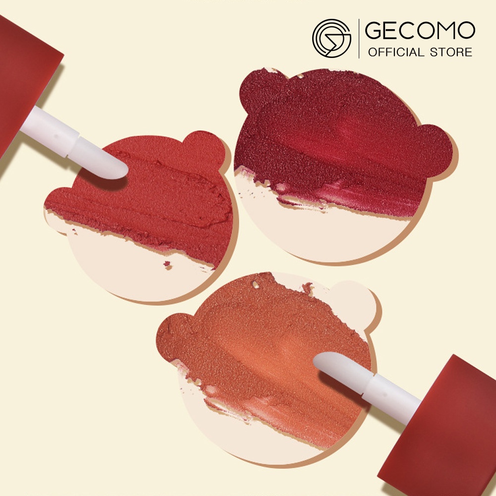 Son sáp GECOMO tông lì mượt môi chống nước cao cấp