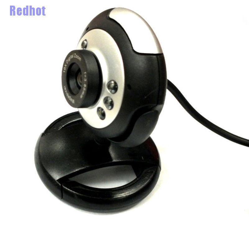 Webcam 6 Bóng Đèn Led Hd Usb 2.0 50.0m Kèm Mic Cho Máy Tính | BigBuy360 - bigbuy360.vn