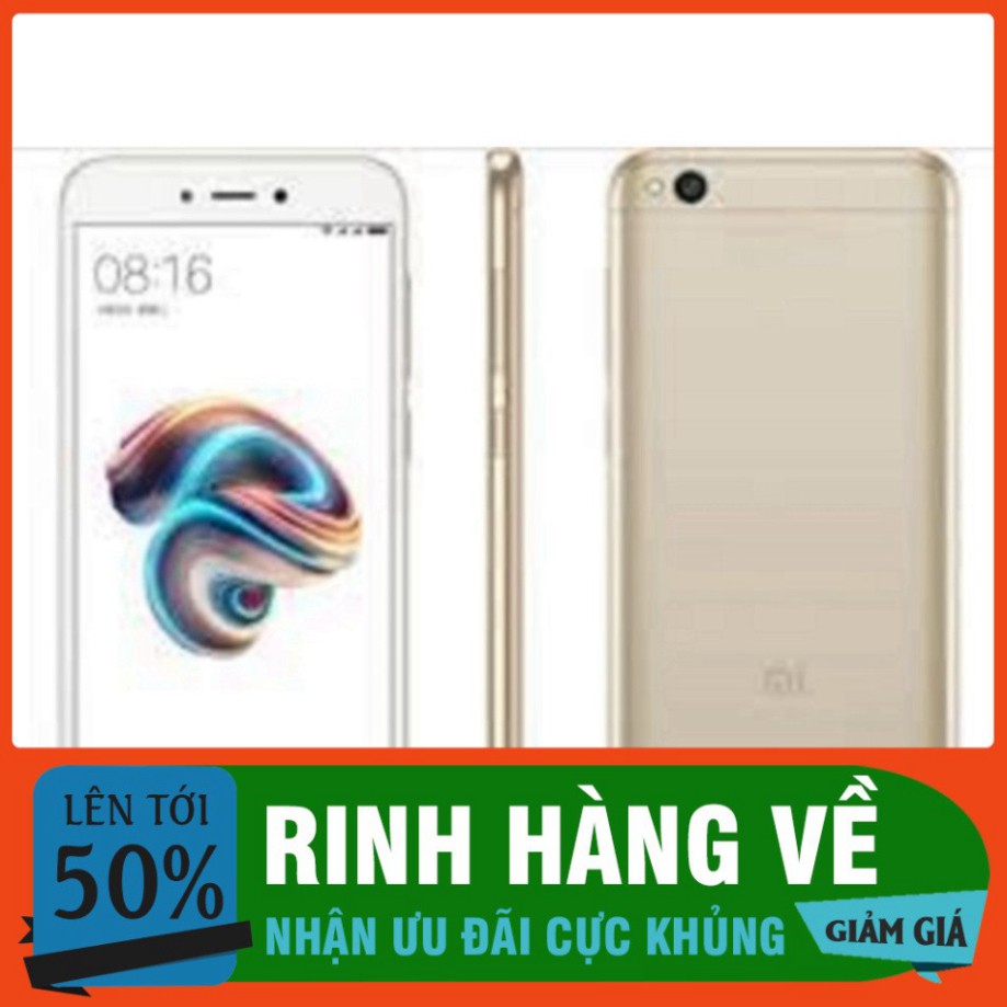 NGÀY SALE điện thoại Xiaomi Redmi 5a ( Redmi 5 A ) 2sim (2GB/16GB) mới CHÍNH HÃNG - CÓ Tiếng Việt $$$