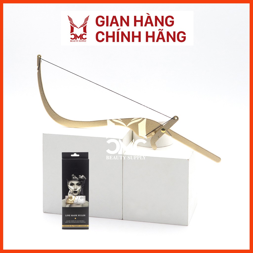 Thước kẻ lông mày CMC dây cung vẽ lông mày tỷ lệ cân đối SP000281