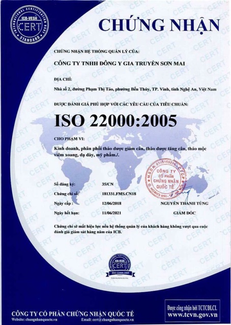 Thảo mộc Sơn Mai 30 ngày 57 viên dạng viên nang | BigBuy360 - bigbuy360.vn