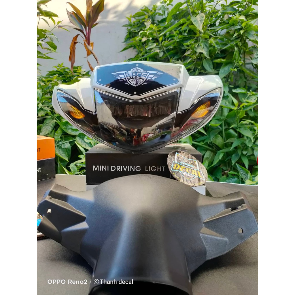 Đầu sirius 2 tầng gắn cho sirius 50-110 , full ốp đầu đủ màu , tặng kèm bợ cổ