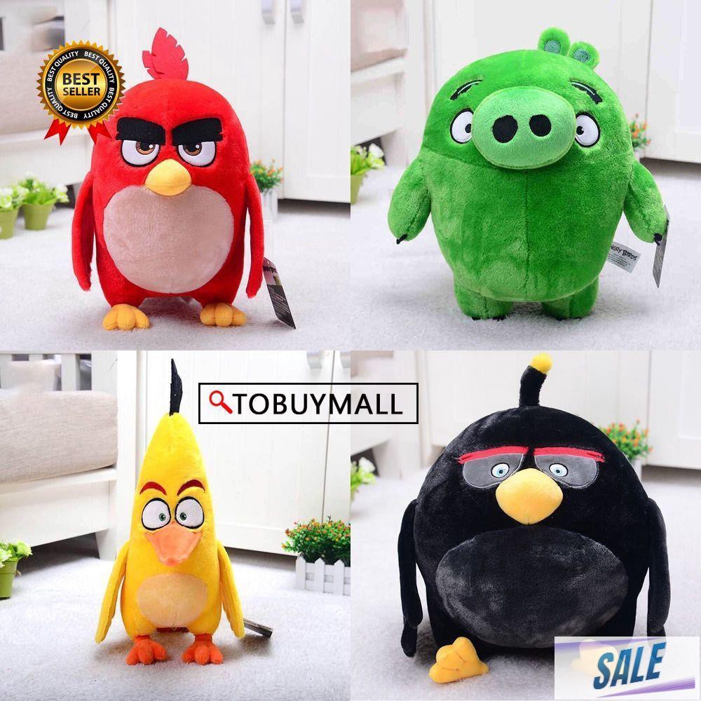 Thú Nhồi Bông Hình Angry Birds Chuck Bomb Bad Piggies Dễ Thương 83433138