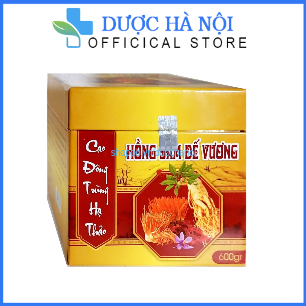 Cao Đông Trùng Hạ Thảo Hồng Sâm Đế Vương giúp tăng tiêu hóa , phục hồi sức khỏe và tăng sức đề kháng – hũ 600gr