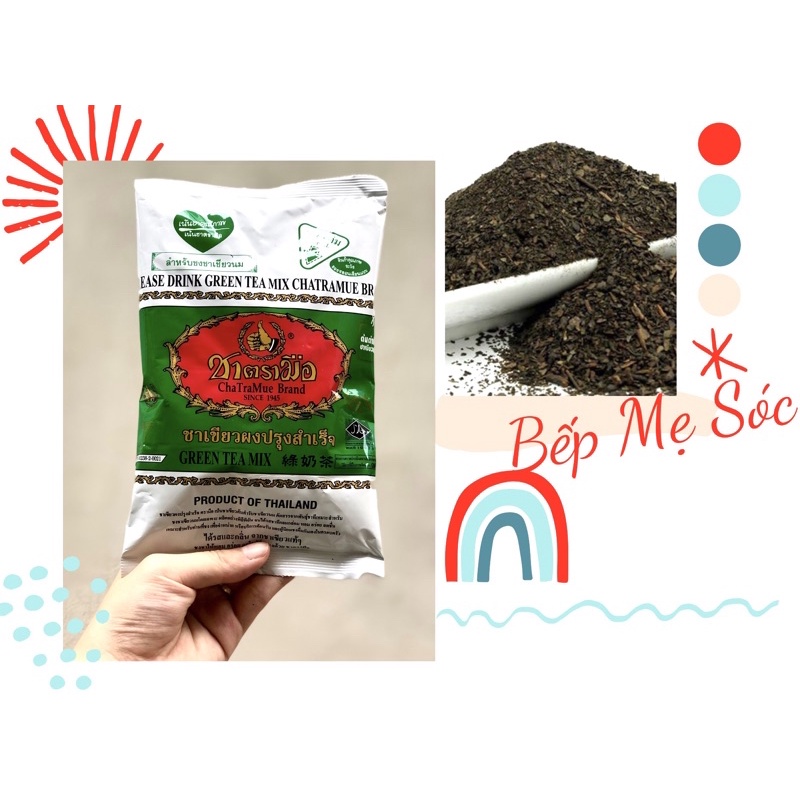 Trà Thái Xanh Túi 200g Hàng Chuẩn Loại 1
