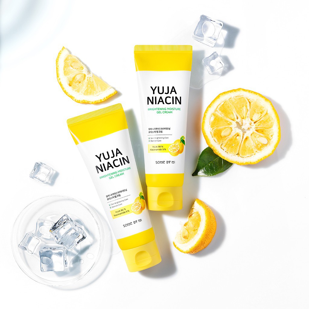 [Mã FMCG8 - 8% đơn 250K] Kem Dưỡng Ẩm, Làm Sáng Da, Mờ Thâm Some By Mi Yuja Niacin Brightening Moisture Gel Cream 100ml