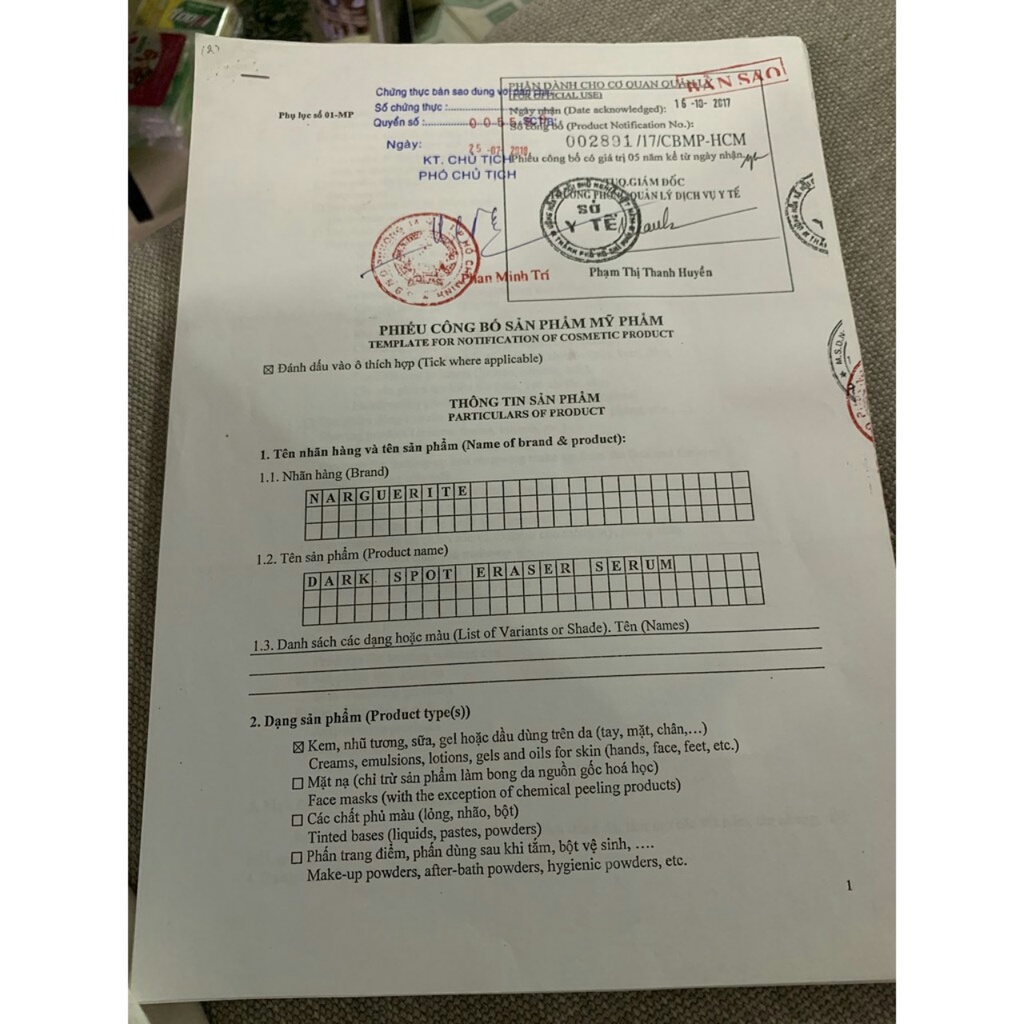 SERUM GIẢM NÁM, TÀN NHANG DARK SPOT ERASER NARGUERITE